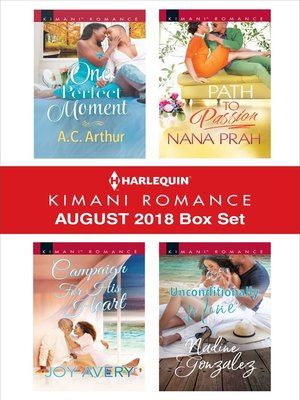 cover image of Harlequin Kimani Romance August 2018 Box Set